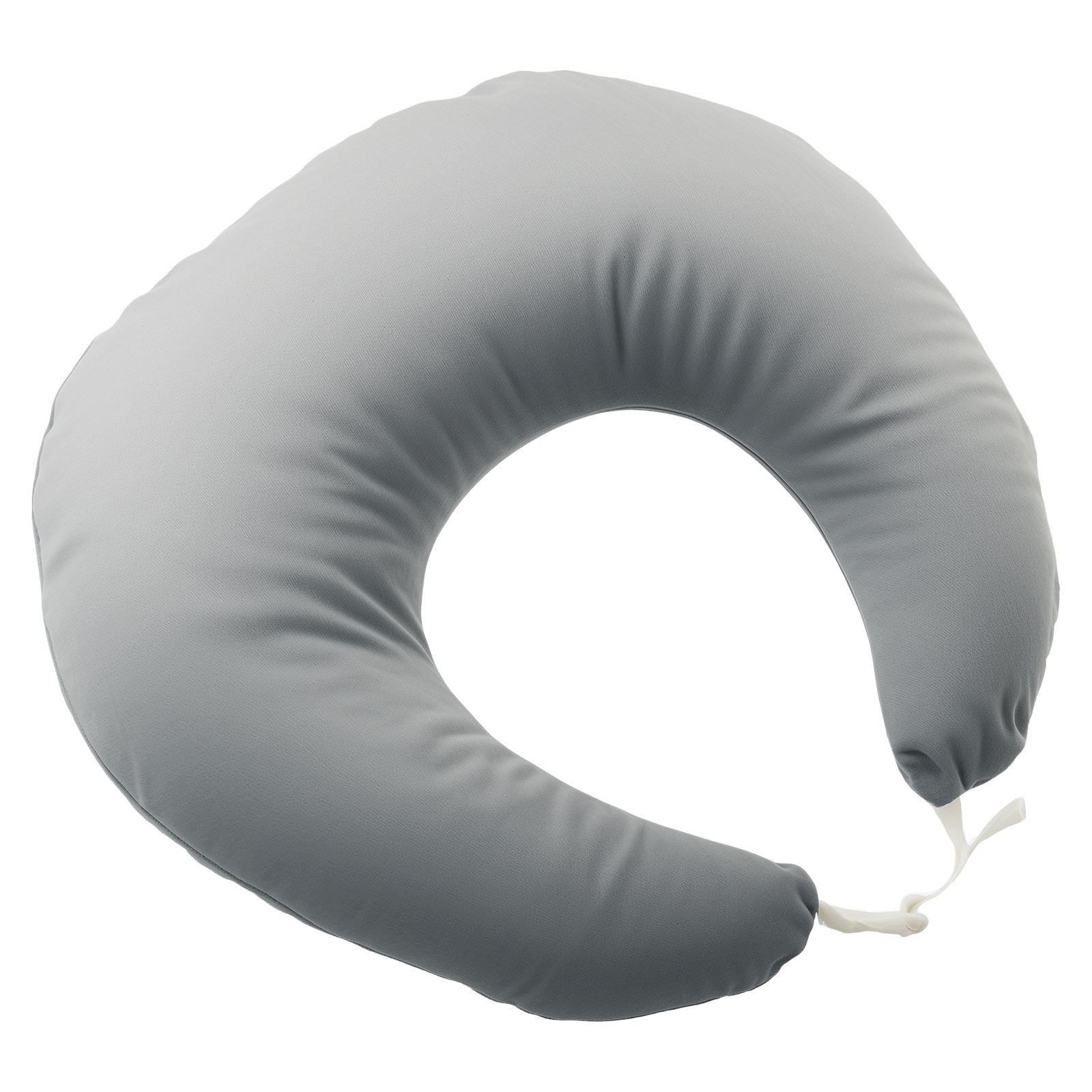 Gaming Pillow Ergonomic U-Shaped Lap Pillow with Zipper Velvet Arm Rest Support Cushion for Gaming Reading Working серый 7850₽