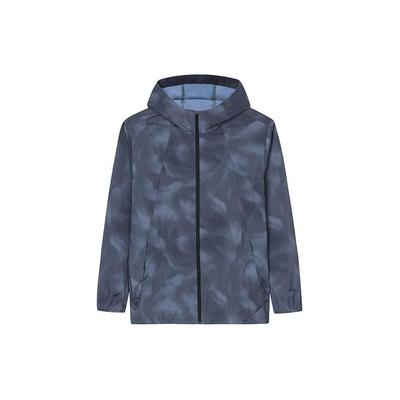 Full Print Zipper Hooded Lightweight Sun Protection Jacket Men Jackets Storm-Gray 152427621-3