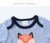 2026 Newborn Cotton Long-Sleeved Cartoon Bodysuit - Baby Boy Jumpsuit
