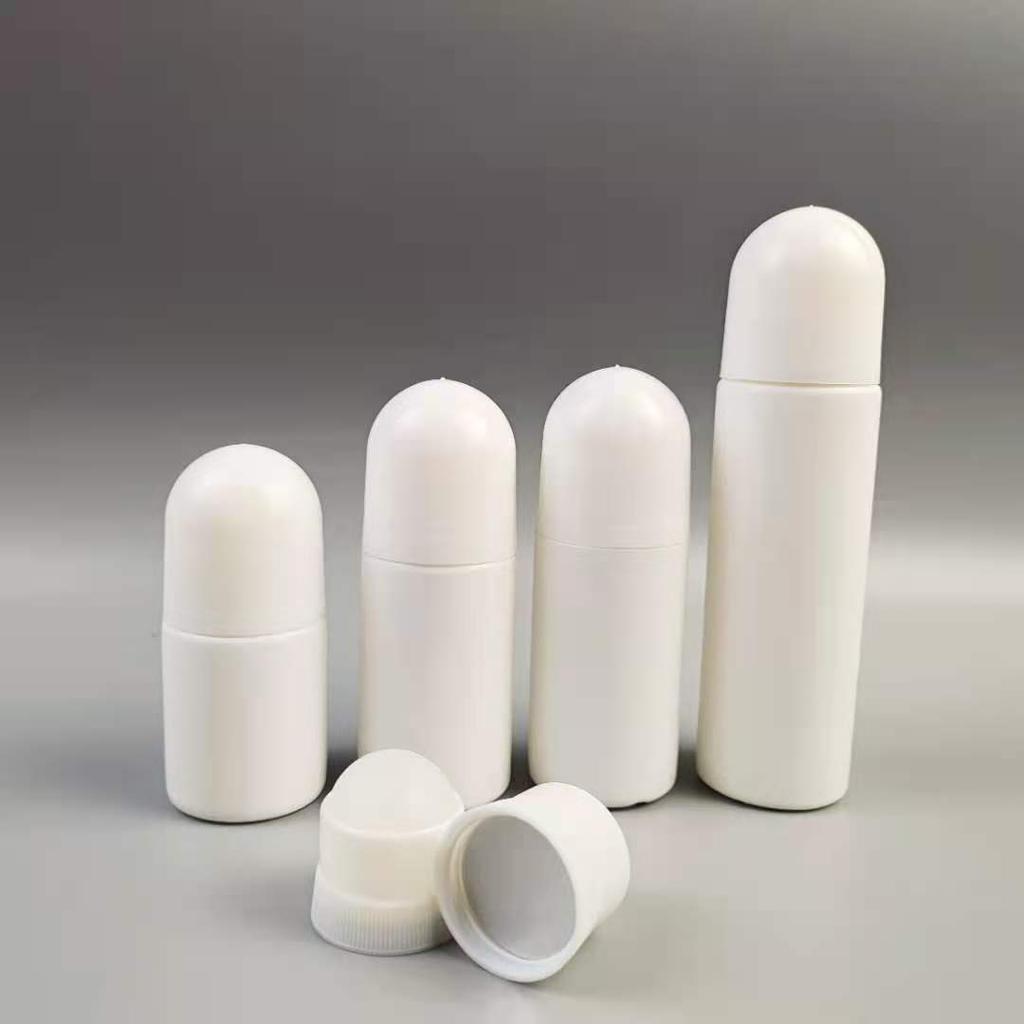 10 st 30/50/100 ML Tom påfyllningsbar rollerballflaska Plastrullflaskor för gör-det-själv-deodorant eteriska oljor Parfym Kosmetika