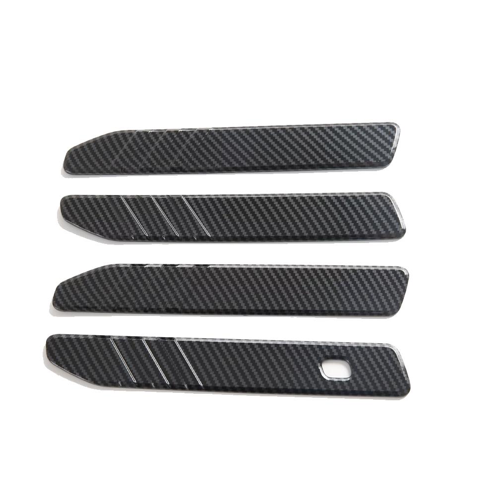 Pro Jaecoo J7 2025 Kryty kliky dveří auta 4 ks Vnější ochranné lišty ABS Autodoplňky Stylingové nálepky