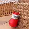 Leather Boxing Gloves Keychain Boxing Fan Gift Backpack Key Accessories Hanging Pendant Exquisite Gift