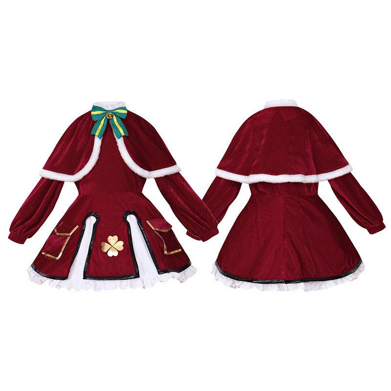 Genshin Impact Klee Cosplay Full Set Costume Party Outfit Uniform Christmas