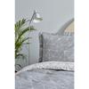 Home Colby Gray 100% Cotton Single Duvet Cover Set
