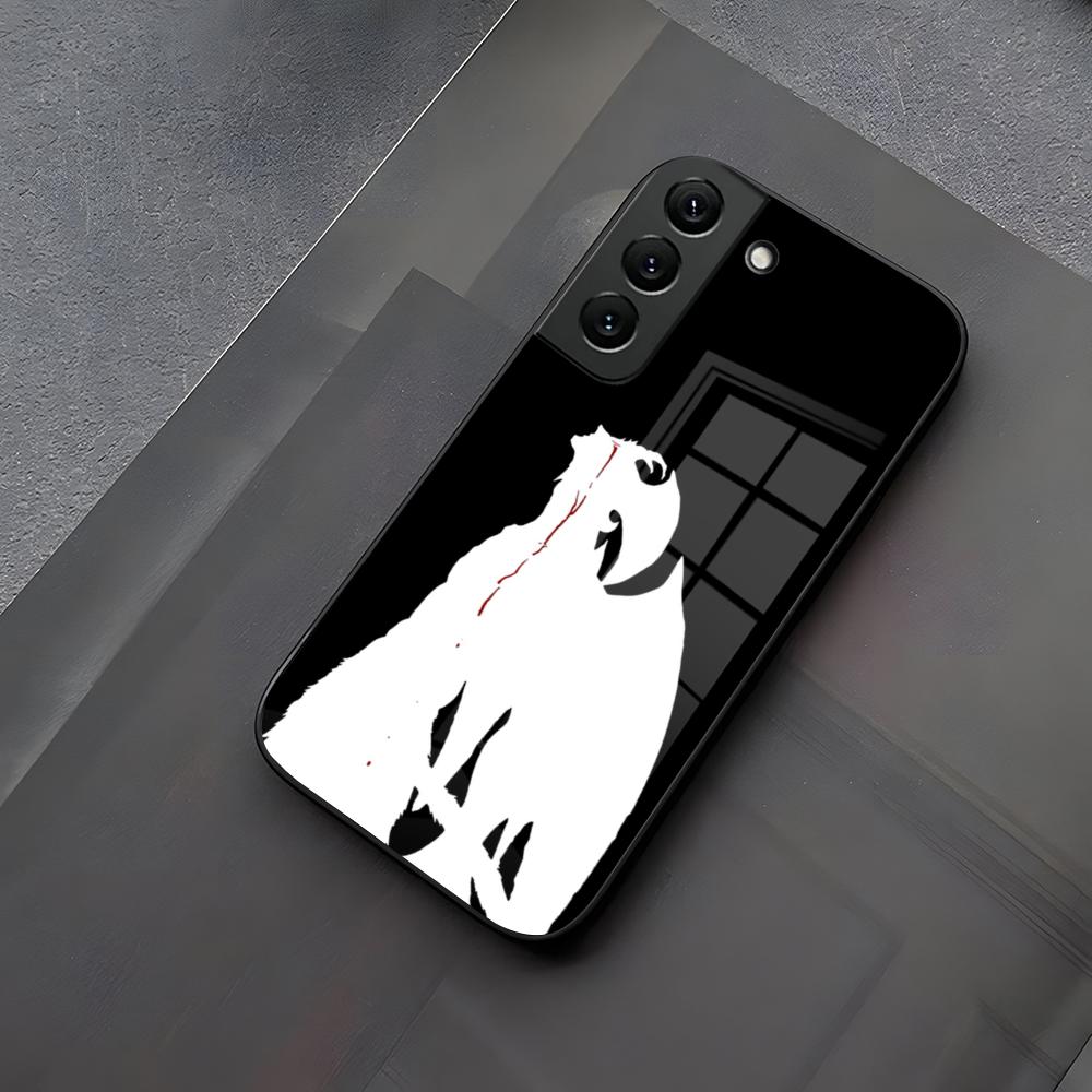 DEVILMAN Crybaby Anime Phone Case Glass For Samsung Galaxy S23 S24 S21 S25 S22 S20 Ultra Fe Plus A55 A15 A14 Coque