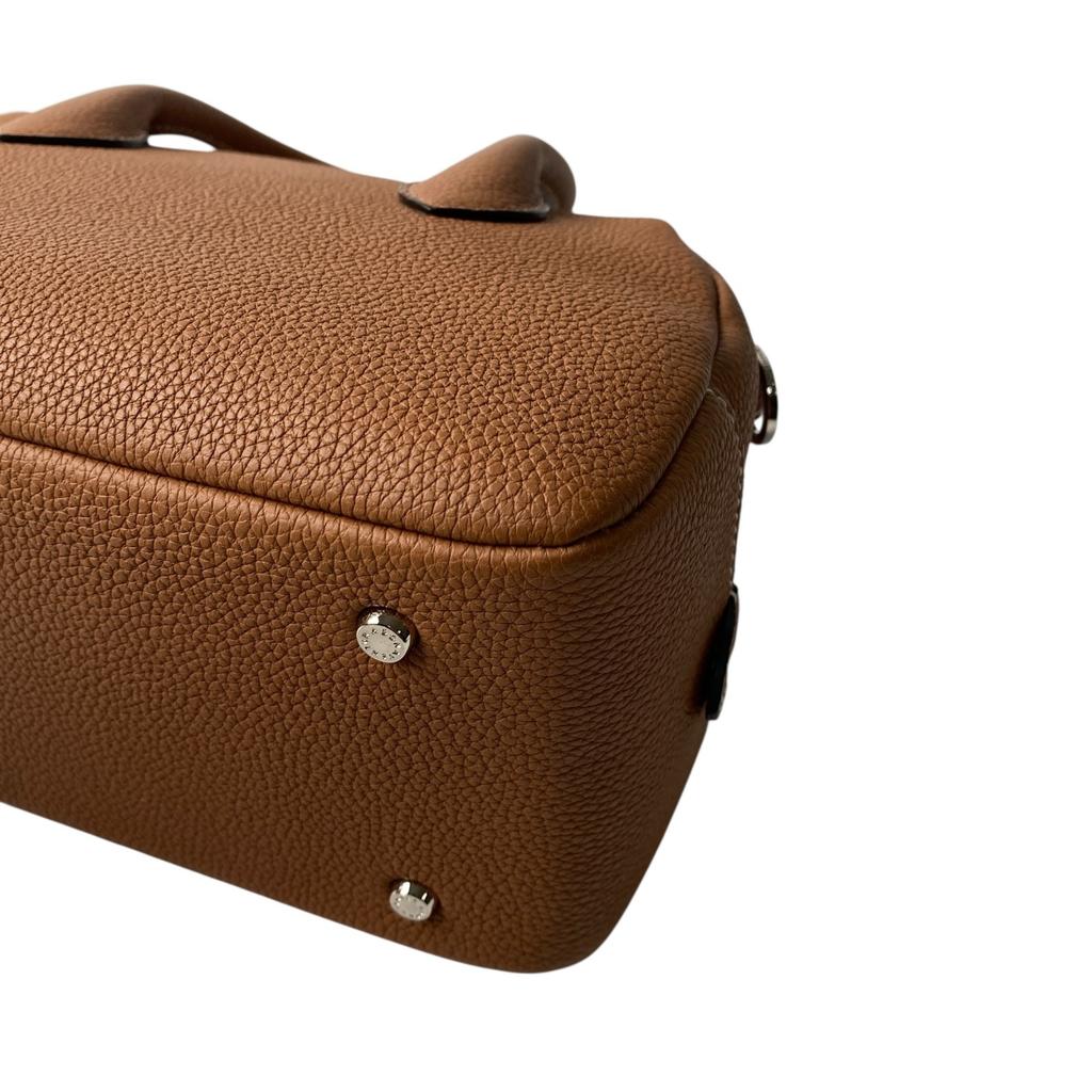 Used Shoulder Bag Brown Leather Women