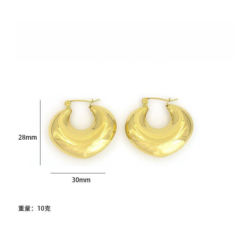 Vintage Gold Circle Screw Thread Hoop Earrings for Women, Minimalist Textured Ear Cuffs, Dainty Small Hoops, Trendy Jewelry Gift
