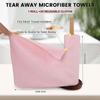 Microfiber Cleaning Cloth Roll, Tear Away Microfiber Kitchen Towels 20Pcs, Reusable Washable Rags, Scratch Free, Ultra Absorbent Dish Rags