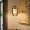 Song Dynasty Aesthetic Pendant Lamp for Living Room: Vintage New Chinese Style for Bedroom, Bar Counter, or Hallway