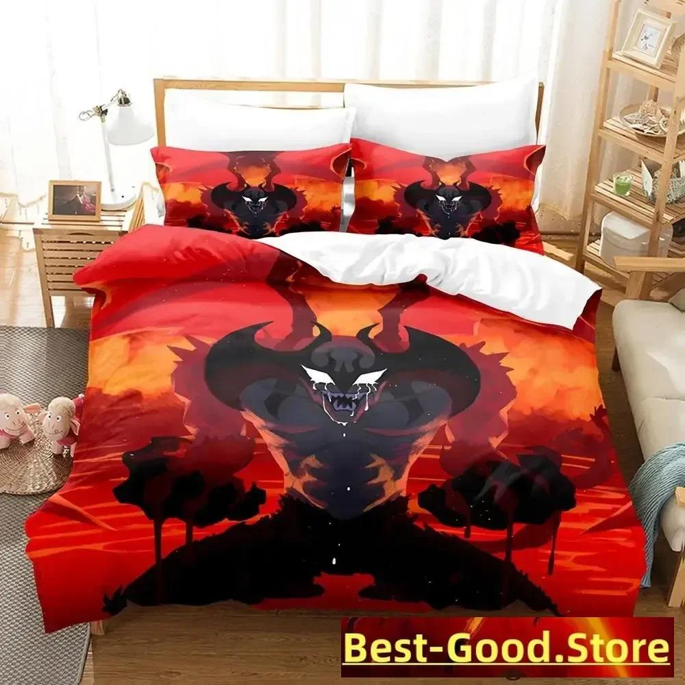 Devilman Anime Parure De Lit Bed Printed Bed Set Duvet Cover Pillowcase Bedding Set Linen Sheet Quilt Cover Full Queen King Size