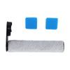 Brush Replacement Floor Cleaner Kit Sponge Brush Roller Long-term Use Microfiber Flannelette Premium Materials Quiet Operation