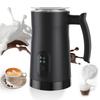 Electric Milk Frother Stainless Steel 4 In 1 Hot Cold Foam Maker Silent Operation 400W Non Stick Interior 11.84oz 350ml
