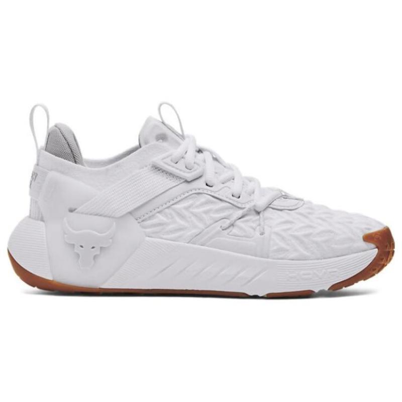 Under Armour Project Rock 6 'White Khaki' Women's Sneakers 3026535-100
