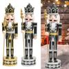 Christmas Nutcracker Ornament, Soldier Traditional Figurine Figures, for