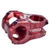 Attacco Manubrio MTB Colorato Lega CNC 31.8*45mm 0 Gradi Corto Attacco Manubrio Bicicletta Componenti Bicicletta