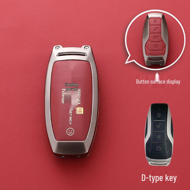 BYD Key Case for Han, Qin Plus DMI, Song Pro, Dolphin, Yuan, Tang, EV Seal, Seagull, Frigate, and Destroyer Models