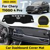 Dashboard Cover Mat Protective Pad  For CHERY TIGGO 4 Pro -2025 Car Accessories Dash Board Sunshade Anti-UV Carpet Dashmat