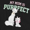The Aristocats Unisex Adult My Mum Is Purrfect Duchess & Marie Mothers Day T-Shirt