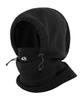 GLACK Gc026 Shredder Fleece Hooded Balaclava (Black)