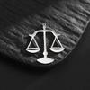 10pcs/lot Stainless Steel Justice Balance Charm Pendant Charms For Jewelry Making Necklace Handmade Charms Accessories