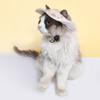 Breathable Pet Sun Hat Adjustable Pet Fisherman Hat High-quality Dog Sunshade Hats