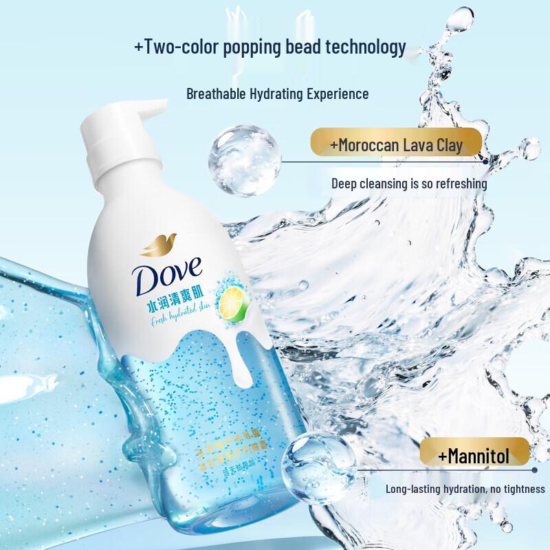 Dove Nourishing Hydration Shampoo & Shower Gel Set