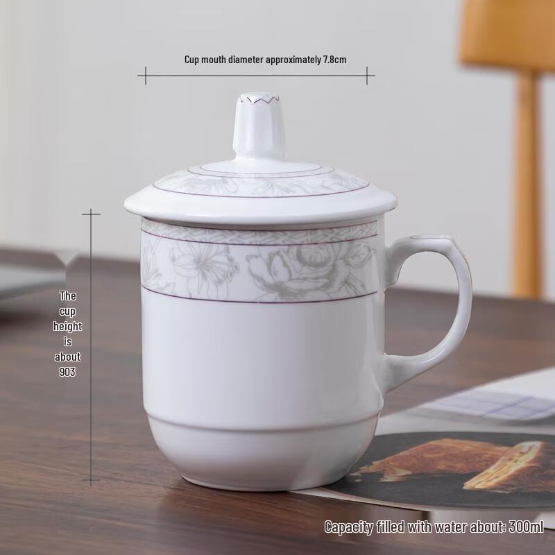 

HANDUNYOU Portable Single-Layer Glass Mug