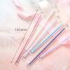 Girly Heart Star Pink Glass Stirring Stick Gift Box Glass Stick Stirrer Glass Stirring Rod Round Stir Stick Shiny Glass Stick
