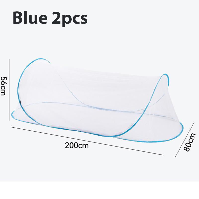161° Full Protection Pop-Up Portable Mosquito Net Tent Instant Foldable Bed Canopy for Indoor Outdoor Use for Bed Camping Travel