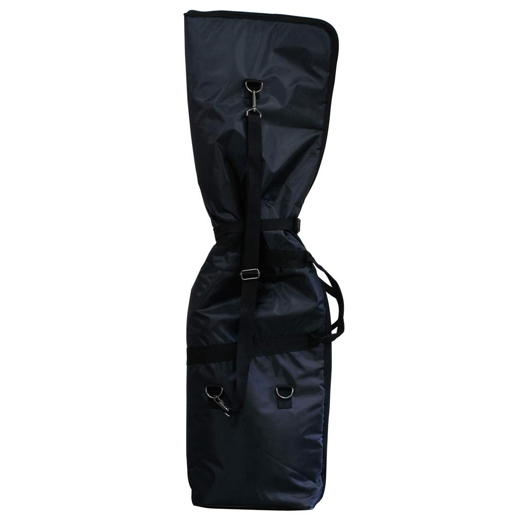 Kikutani Folk Song, Jiuta, Kouta, Nagauta Shamisen Cover, Shamisen Bag, Black, JSB-1N BK