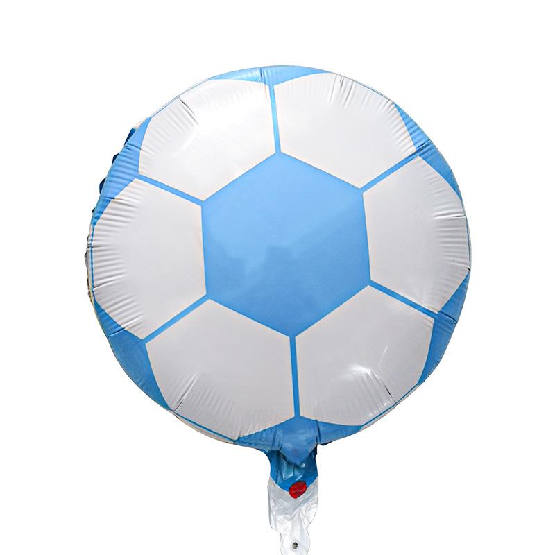 18 Inch Black And White Football Balloon Football Basketball Balloon Baseball Sports Aluminum Film Balloon European Cup Decorative Props