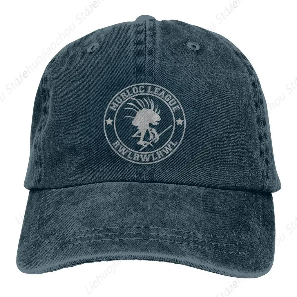 World Of Warcraft Murloc League Baseballové čepice Kšiltovky Sluneční klobouky pro muže ženy