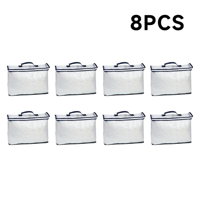 Transparent PVC packaging bags portable bedding blanket packaging pillowcase storage bag
