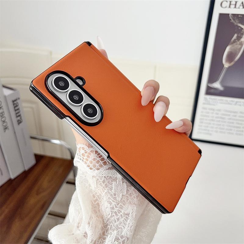 Samsung Galaxy Z Fold8 Ultra Leather Texture Protective Case