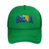 Bosnia and Herzegovina Flag Casquette  Unisex Outdoor Hats  Adjustable Snapback Hat New Baseball Caps