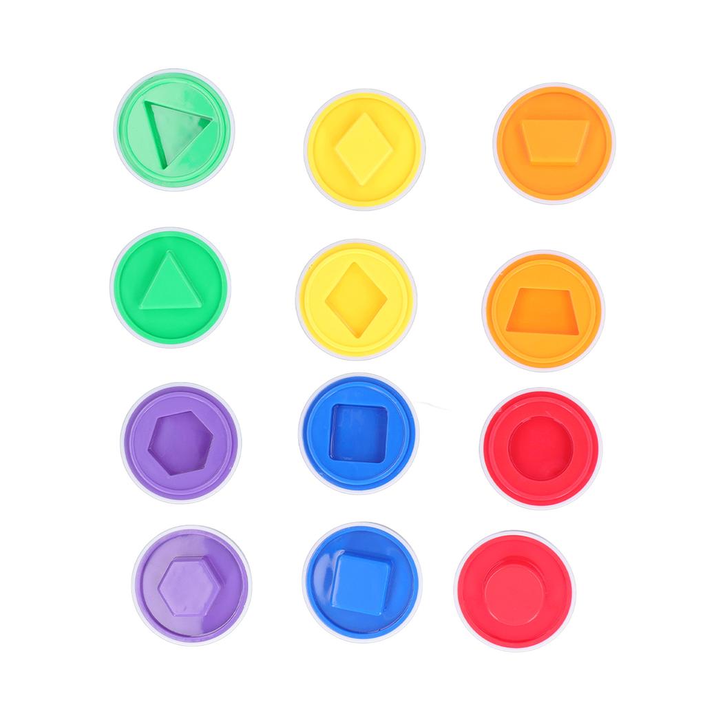 6 Stück Passende Ostereier Frühe Bildung Übung Logisches Denken Formen Zuordnen Eierspielzeug für 3