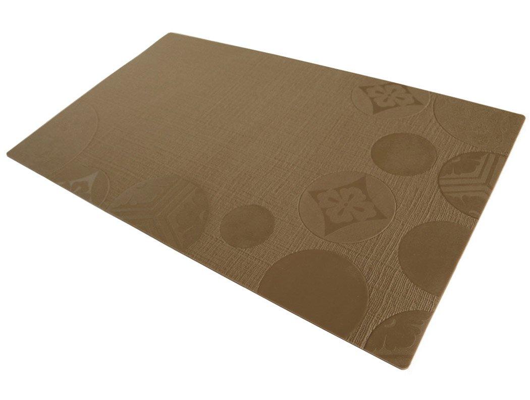 

Yawata Kasei sceltevie TAKUZEN Placemat (Kamon) Brown, Approx. 48x29.7x0.25cm