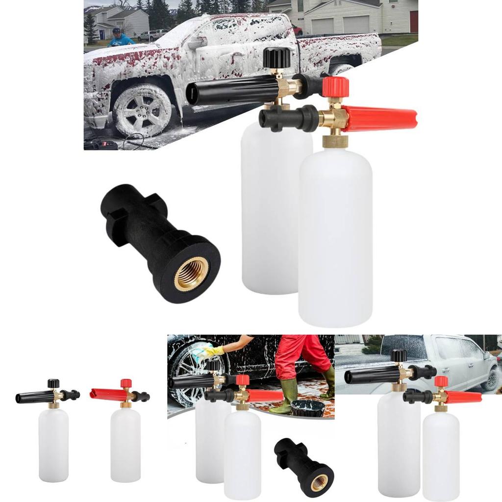 Miedziany spryskiwacz pianowy wysokociśnieniowy do myjek ciśnieniowych K2-K7. Wielofunkcyjna piana do mycia samochodów i podlewania ogrodu. Ciśnienie 3000 psi.