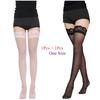 1/3/S Lace Patchwork Women'S Knee High Socks Tight And Sexy Transparent Pure And Tempting Long Stockings