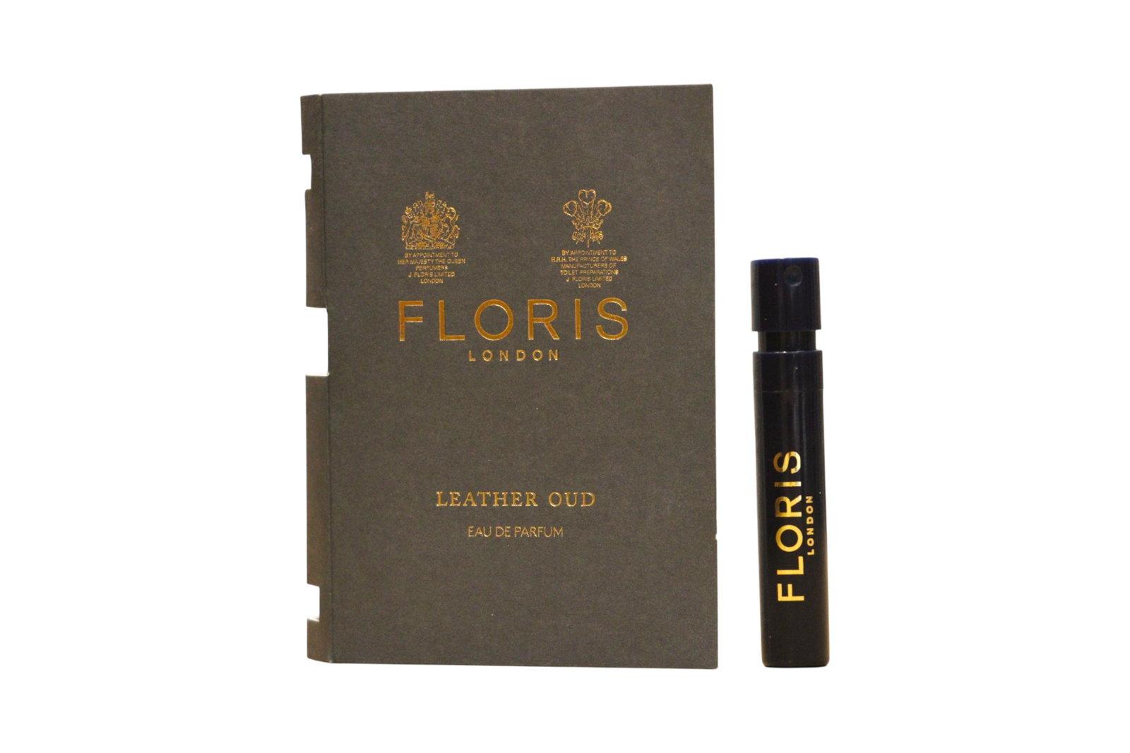 Floris Of London, Leather Oud, Eau De Toilette, Unisex, 2 ml *Probiertiegel