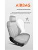 Universal Formula Leopard Titanium 7 Seat Cushion, All-Season Full-Coverage Suede Cover