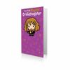 Greeting Card - Harry Potter Birthday - Purple - 22.9 X 12.7 Cm - Danilo Promotions Ltd