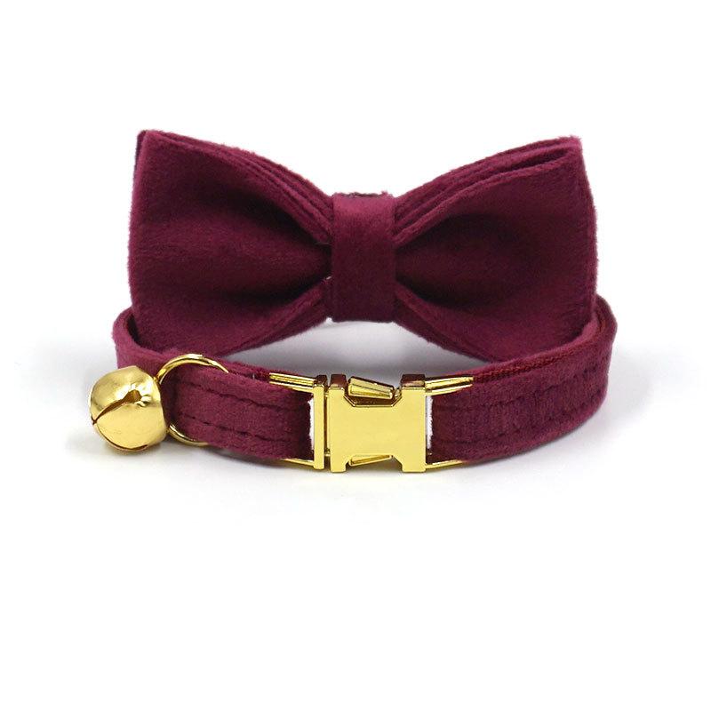 

MIHA Boss s New Pet Cat Bow Knot Ошейник-колокольчик для кошек Набор с бантом и ошейником для кошек