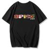 Spice Girls T-shirt Women Cartoon Tee Short Sleeve Fashion Girls T Shirt Four Season Print Anime Tops Tees