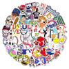 50 Sports-Themed Waterproof Graffiti Stickers for Cars, Phones, Laptops, and Travel Cases