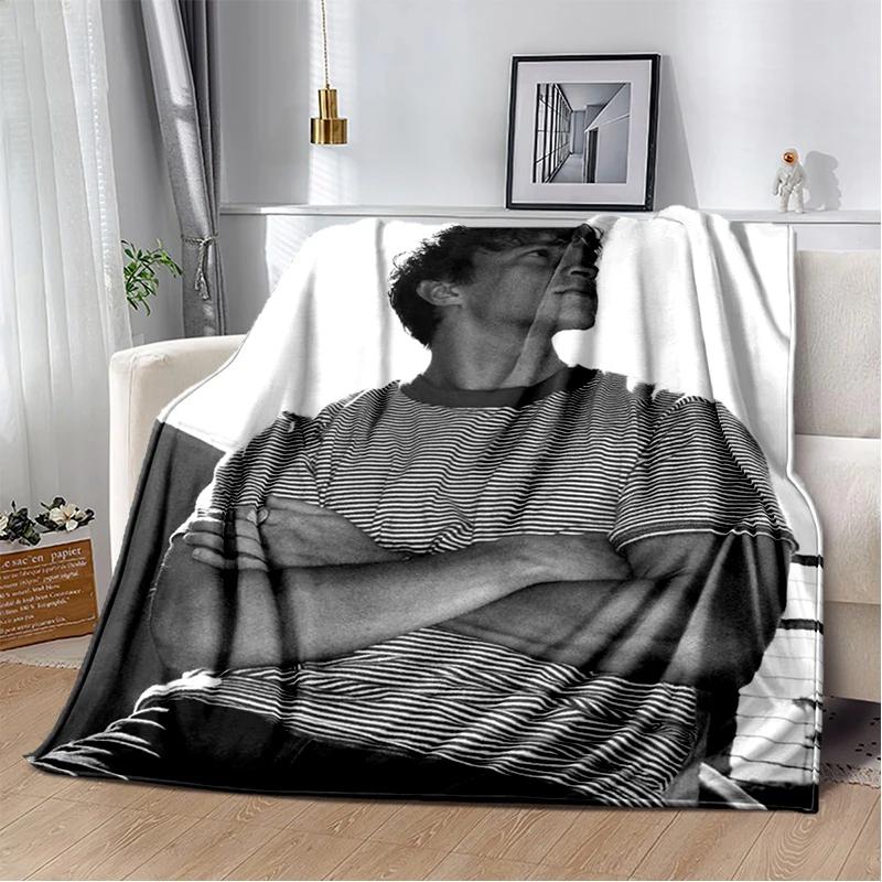 3D Drew Starkey Rafe Cameron Soft Plush Blanket,Flannel Blanket Throw Blanket for Living Room Bedroom Bed Sofa Picnic Cover Gift