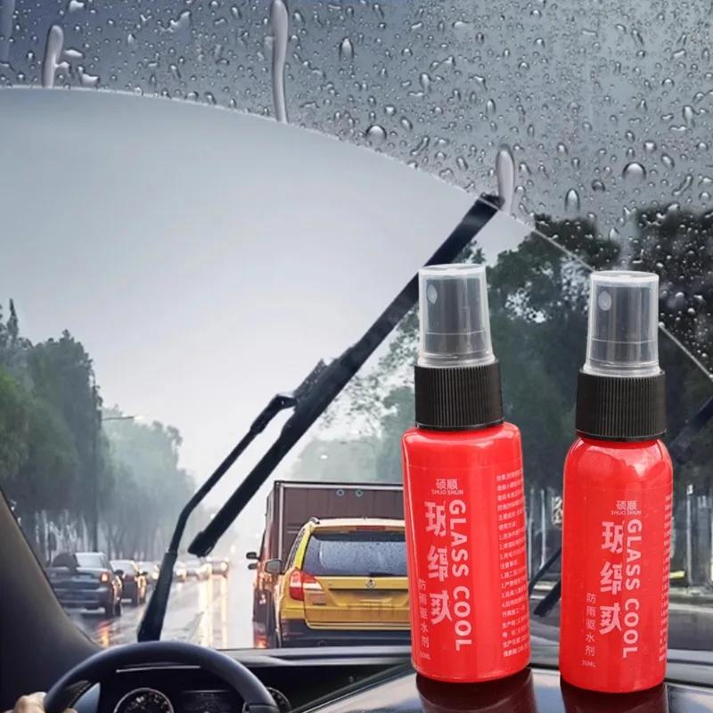 Car Glass Water Repellent Auto Front Windshield Rearview Mirror Quick Rainproof Spray Glass Cleaning Tools Oil-displacing Agent