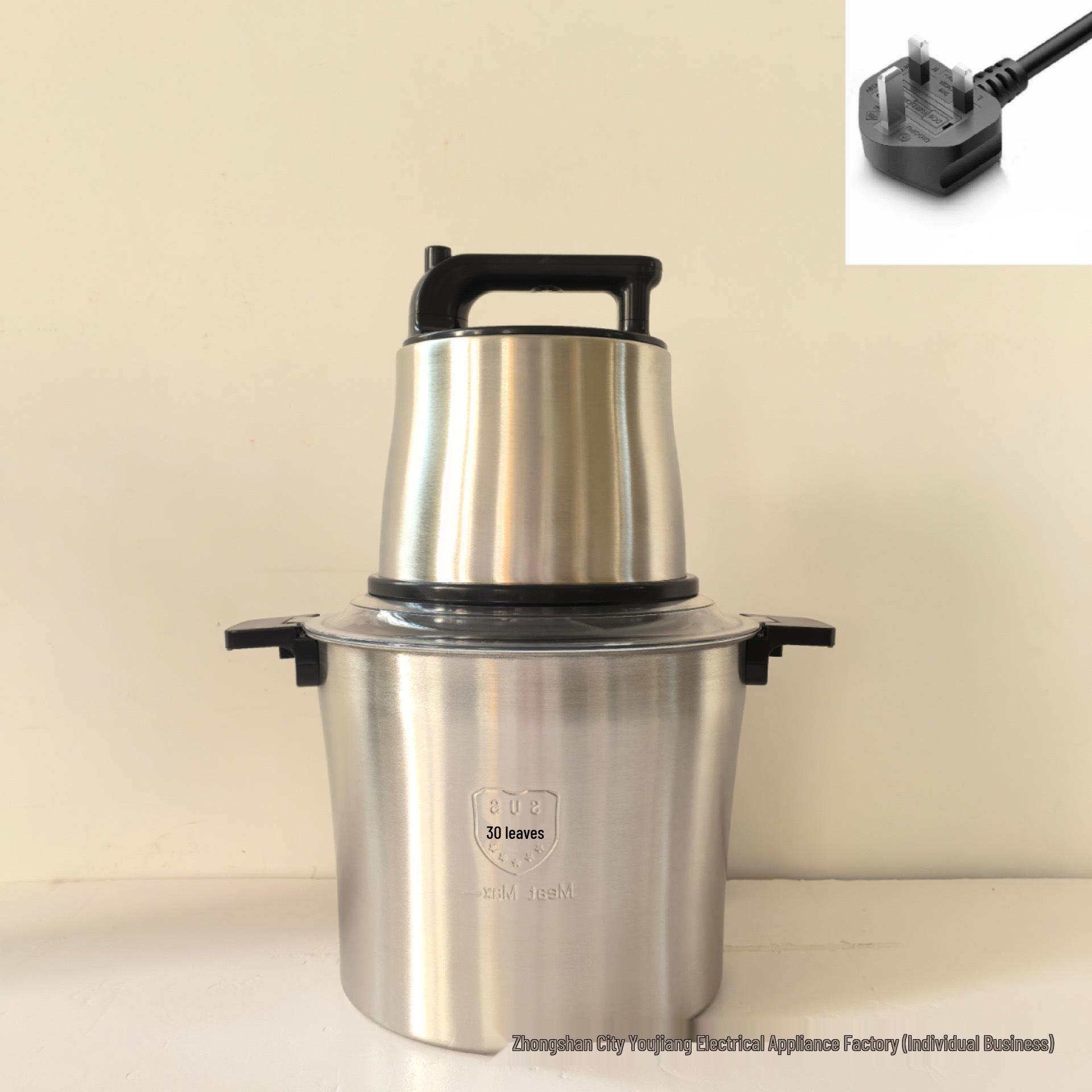 Машина для фуфу: Электрическая мясорубка и многофункциональный кухонный комбайн 6 л / 8 л / 12 л