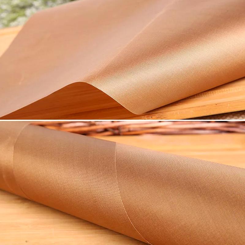 1Pc Oven Baking Mat Oilpaper Baking Tray Reusable 40X50CM Portable Teflon Non Stick High Temperature Resistant