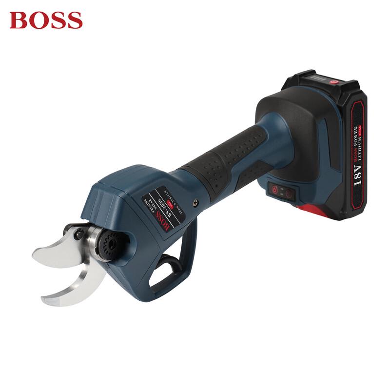 

BOSS 18V Cordless Electric Pruning Shears CN plug (adapter included) 2.0Ah 1 Battery 1 Charger